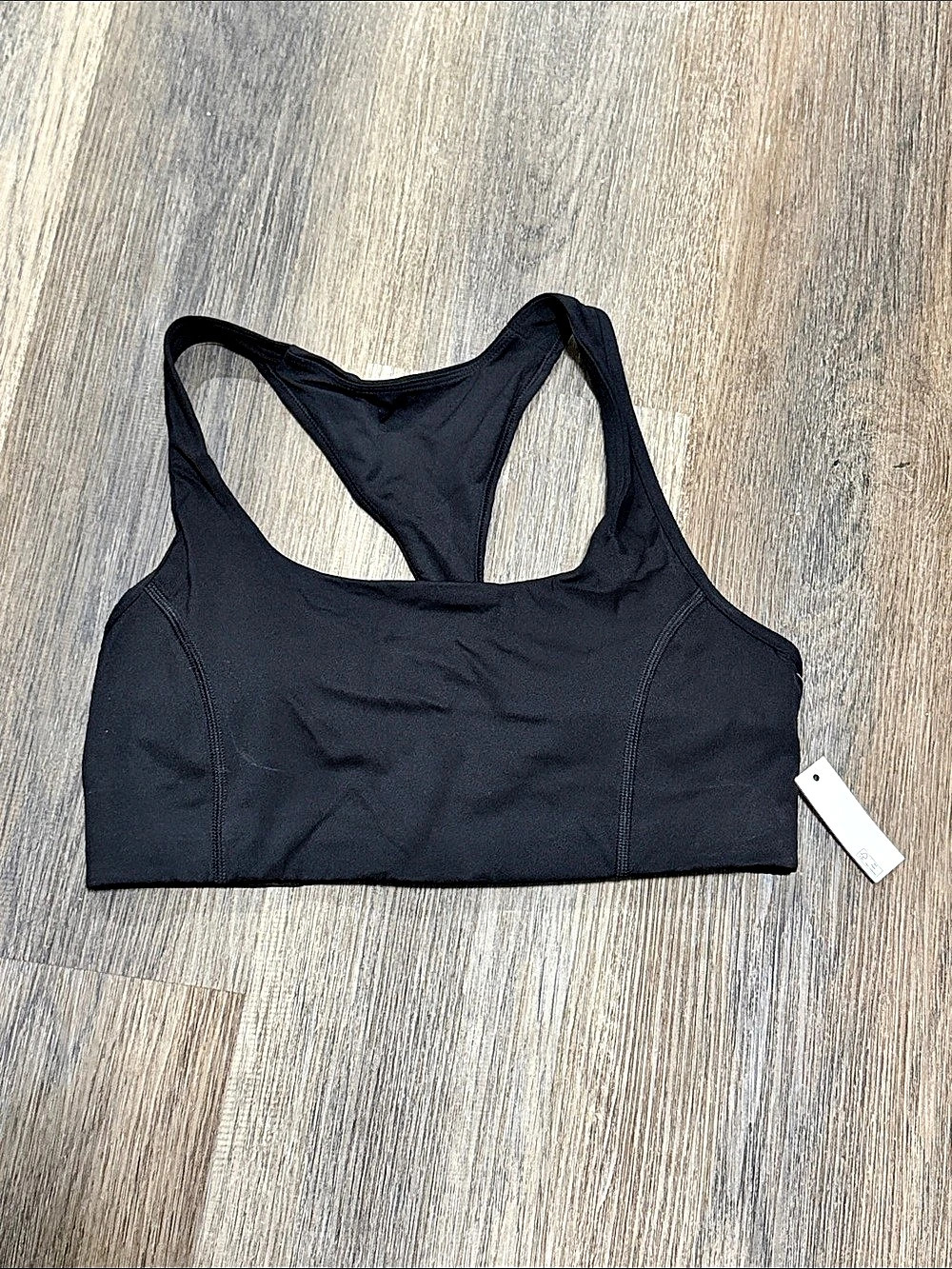 NWT Black Sports Bra